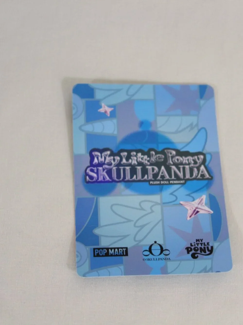 POP MART SKULLPANDA x My Little Pony Rainbow Dash Plush Pendant